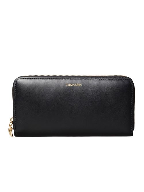 Portafoglio in pelle nero Calvin Klein | LV04F1093GUB1